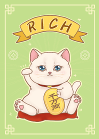 The maneki-neko (fortune cat)  rich 86