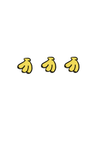 Three bananas.