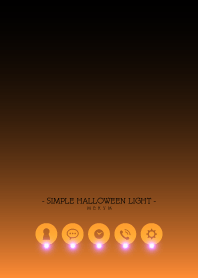 - Simple Halloween Light - Orange