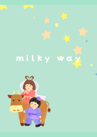 Tanabata Stars on BG