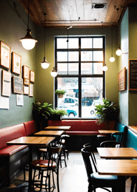 Cozy Coffee shop D30745