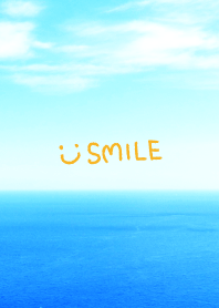 Blue sea and sky Smile29