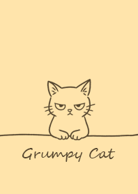 Grumpy Cat(BUTTER YELLOW)