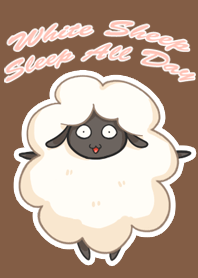 White Sheep Sleep All Day