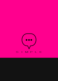 SIMPLE(black pink)V.1865b