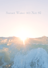 Sunset Water 565 Not AI
