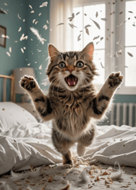 Cats run wild #HaEGaW014.