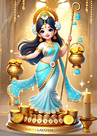 Lakshmi, receive wealth, finances, boom+