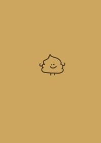 Dull yellow and unko.
