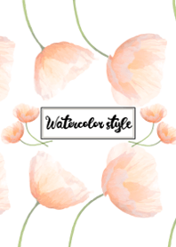 Watercolor style Theme ver.Japan 21