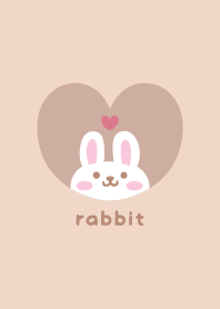 Rabbits3 Heart [orange]