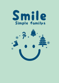 Smile & Xmas tree Opal green
