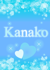 【かなこ】運気UP!幸せのハート青ブルー