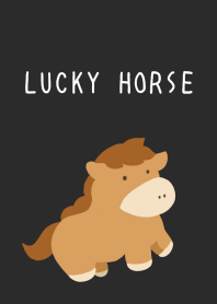 LUCKY HORSE THEME/CHARCOAL GRAY