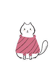 Valentine love cat