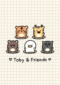 托比與動物好朋友們
