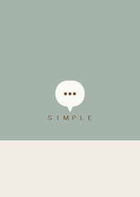 SIMPLE(beige green)V.1263b