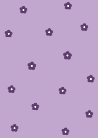 flower pattern(JP)purplewhite