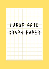 LARGE YELLOW GRID GRAPH PAPER-YELLOWj