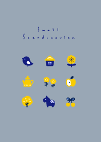 ちいさな北欧着せ替え。ブルーベージュ