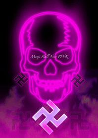 卍SKULL NEON PINK卍