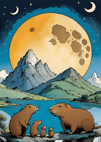 Ukiyo-e - Capybara bE595c