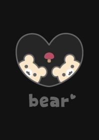 Bear Mushroom - Black
