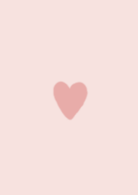 HEART / PINK BROWN