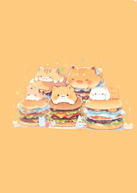 CAT IN HAMBURGER 1