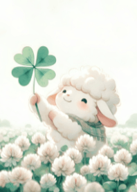 Little Lamb and a Clover V.2