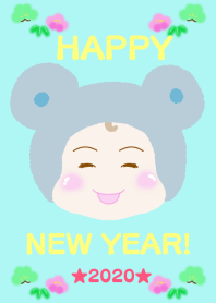 HAPPY NEW YEAR 2020 子年（ねずみどし）