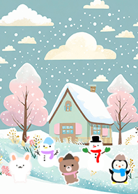 Kawaii scandinavian style(Winter-1024)