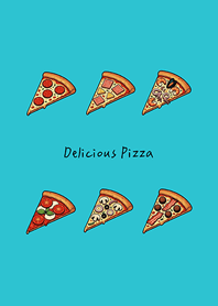 來點美味披薩(薄荷藍色)