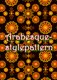 Arabesque-style pattern 6