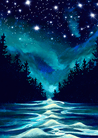 Beautiful starry night view#284