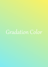 Gradation Color *Green&Yellow 2*