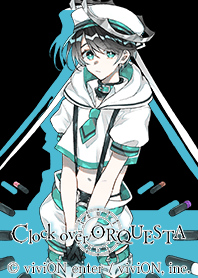 Clock over ORQUESTA Konoe Kokonoe ver.