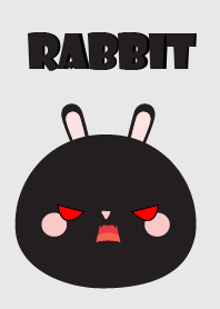 Love Simple black Rabbit Theme (jp)