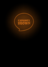 Love Caramel Brown Neon Theme