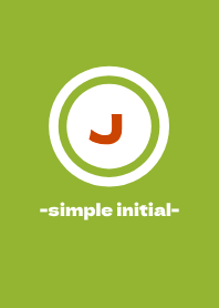 simple initial-J- THEME 15
