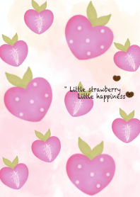 Little purple strawberry