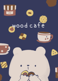 Kuma cafe wood cafe