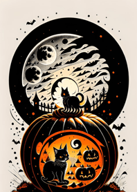 halloween cat c27c14