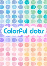 pontos coloridos