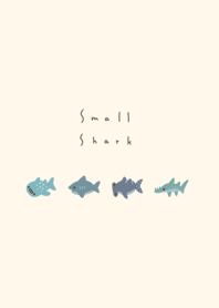 Small Shark /green, beige, pink