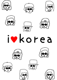 サングラスガールの日常 韓国語ver