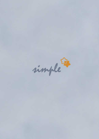 Star watercolor'Dullness Blue'