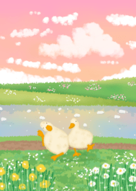 Little Duck's friend