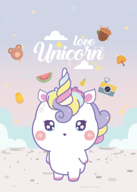 Unicorns Love Kawaii Pastel