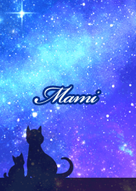 Mami Milky way & cat silhouette